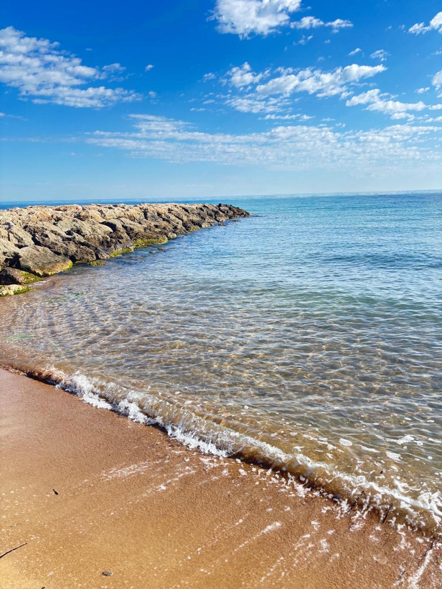 Primera línea en la mejor Playa de Dénia Exterior foto